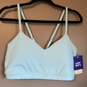NWT JoyLab Sz Large 36D 38C 38D Women’s Blue Light Support Sports Bra Ret $24!